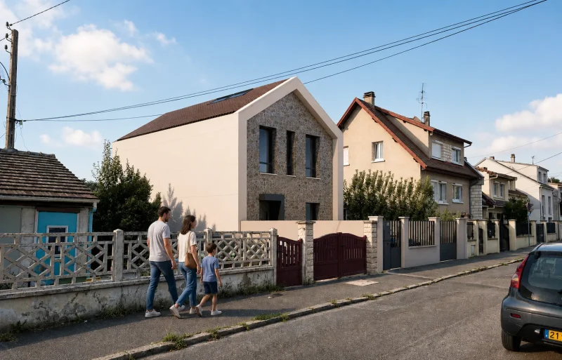 Construction neuve d’une maison