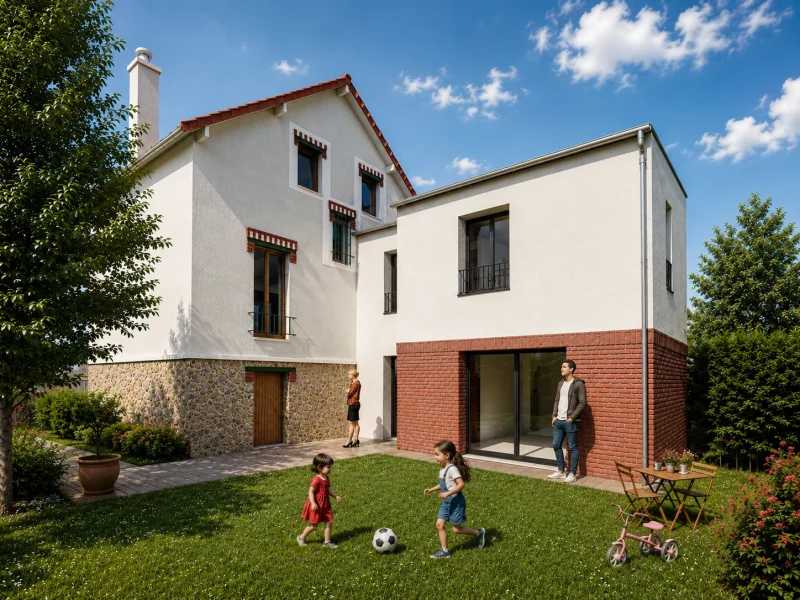 Extension d’une maison